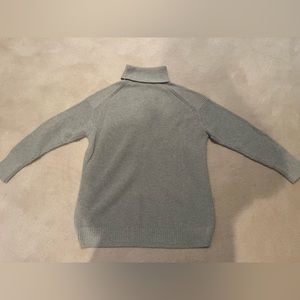 NWOT J crew turtleneck cotton/cashmere blend